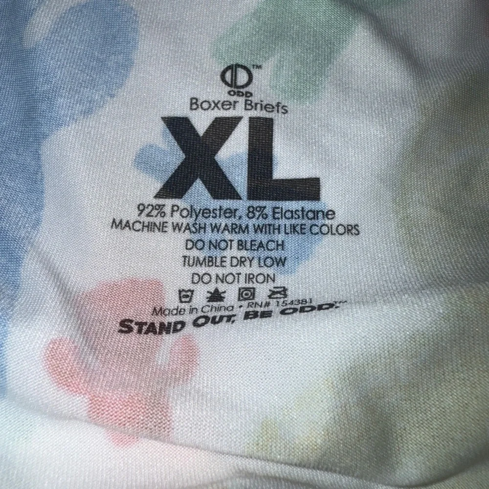 ODD Sour Patch Kids Boxer Briefs Men's XL White Multi Color‎ Candy Graphic